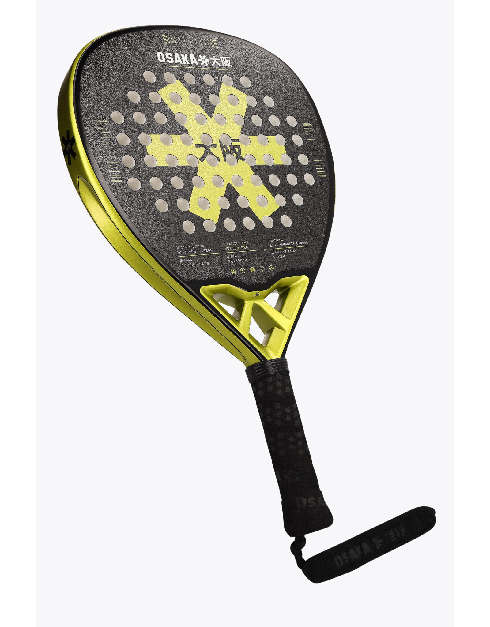 Osaka VISION PRO PADEL RACKET - POWER-FERITE