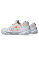 Asics GEL-TACTIC 13-Dames-WHITE/VIVID CORAL