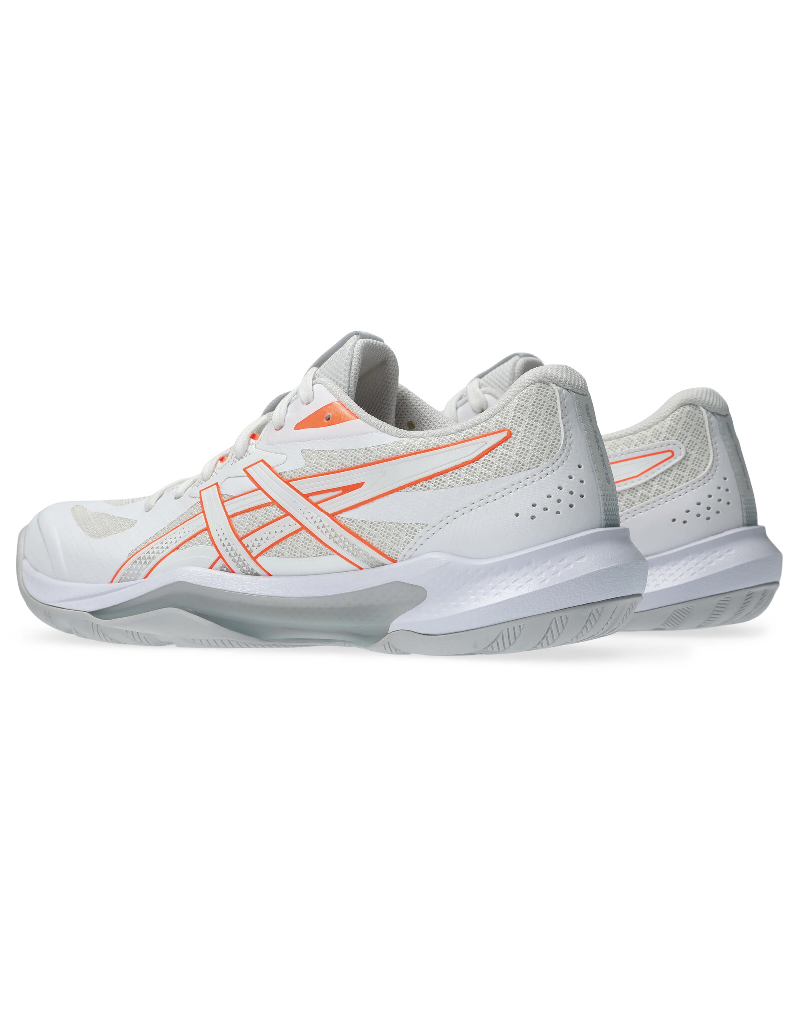 Asics GEL-TACTIC 13-Dames-WHITE/VIVID CORAL