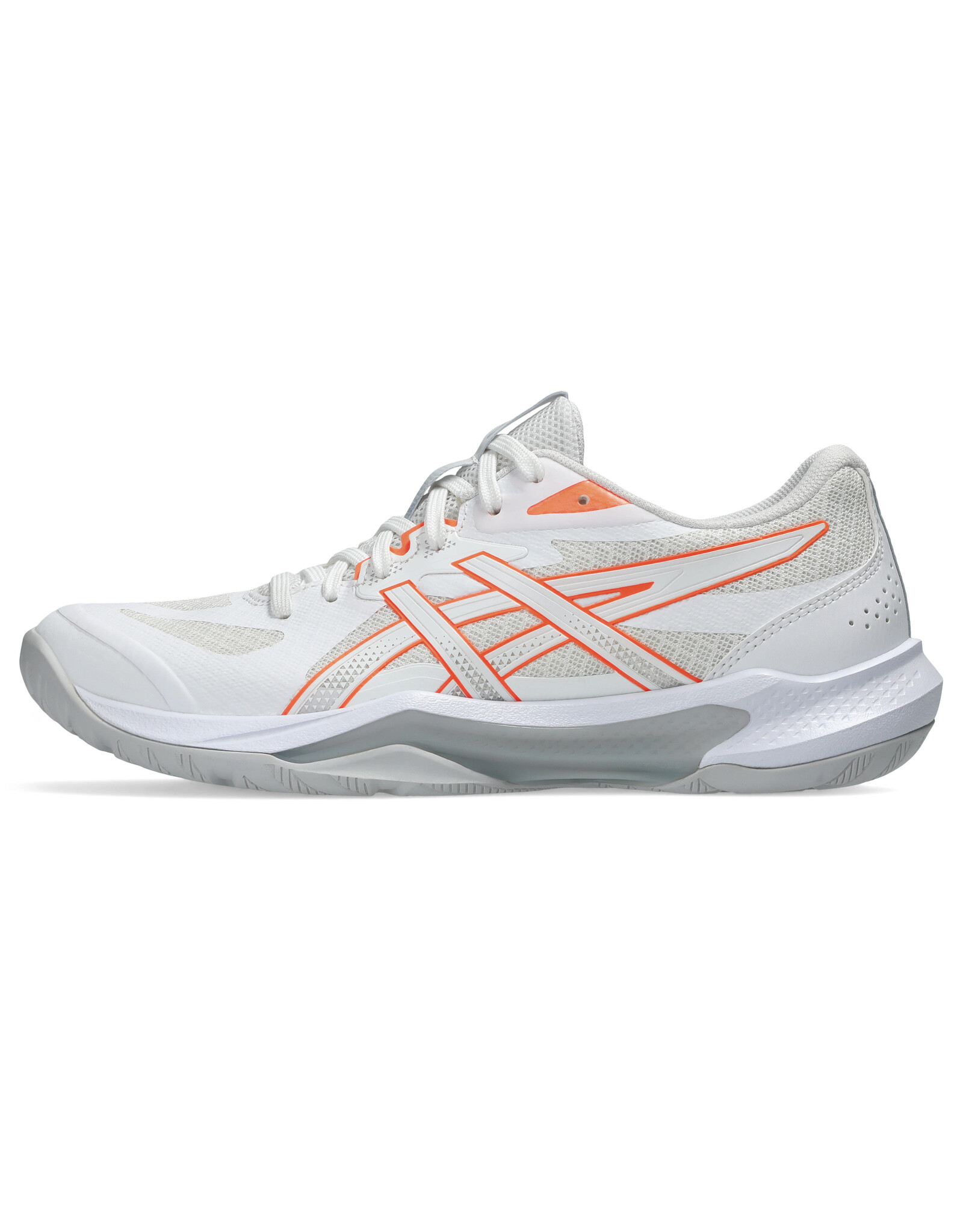 Asics GEL-TACTIC 13-Dames-WHITE/VIVID CORAL