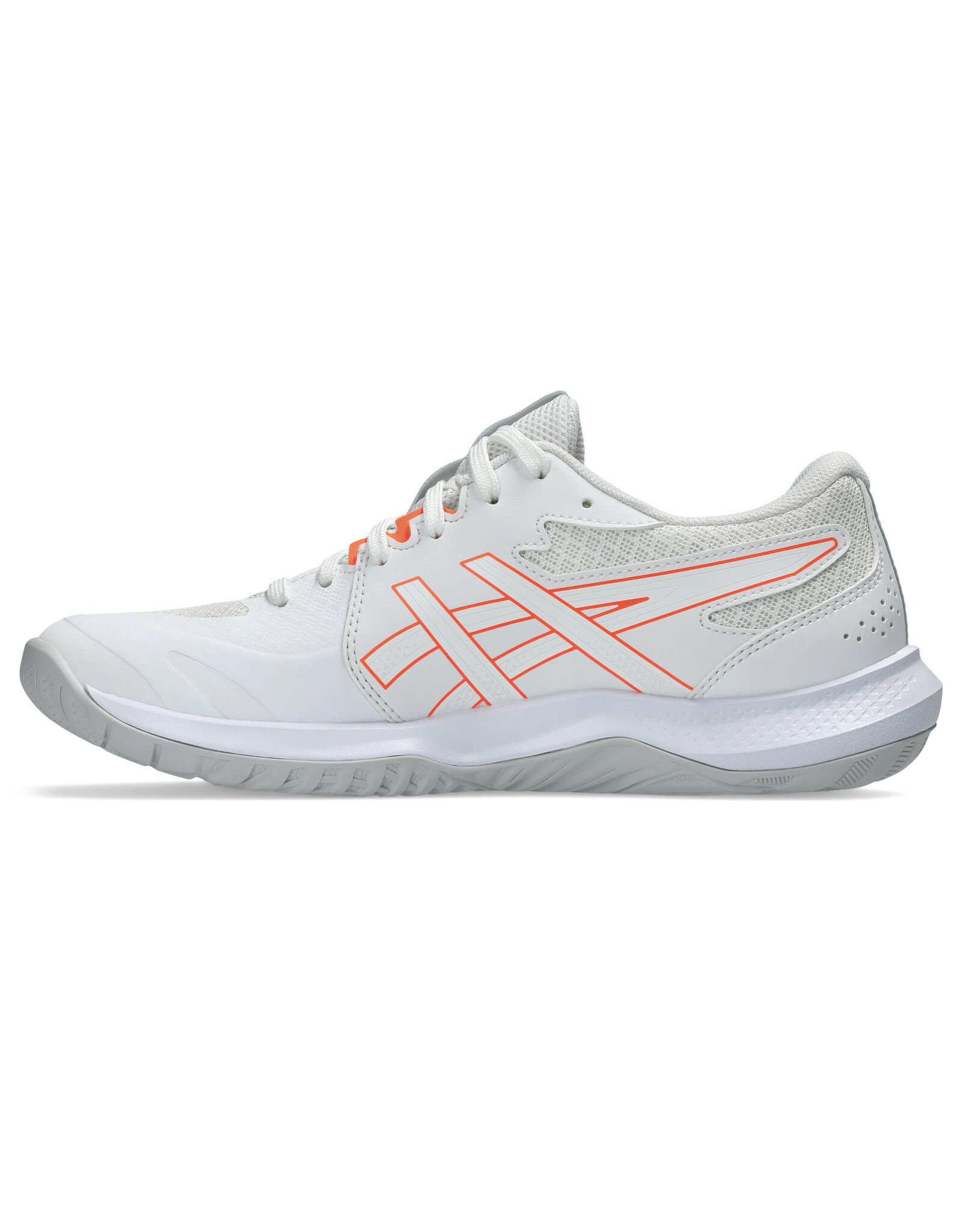 Asics GEL-TACTIC 13-Dames-WHITE/VIVID CORAL