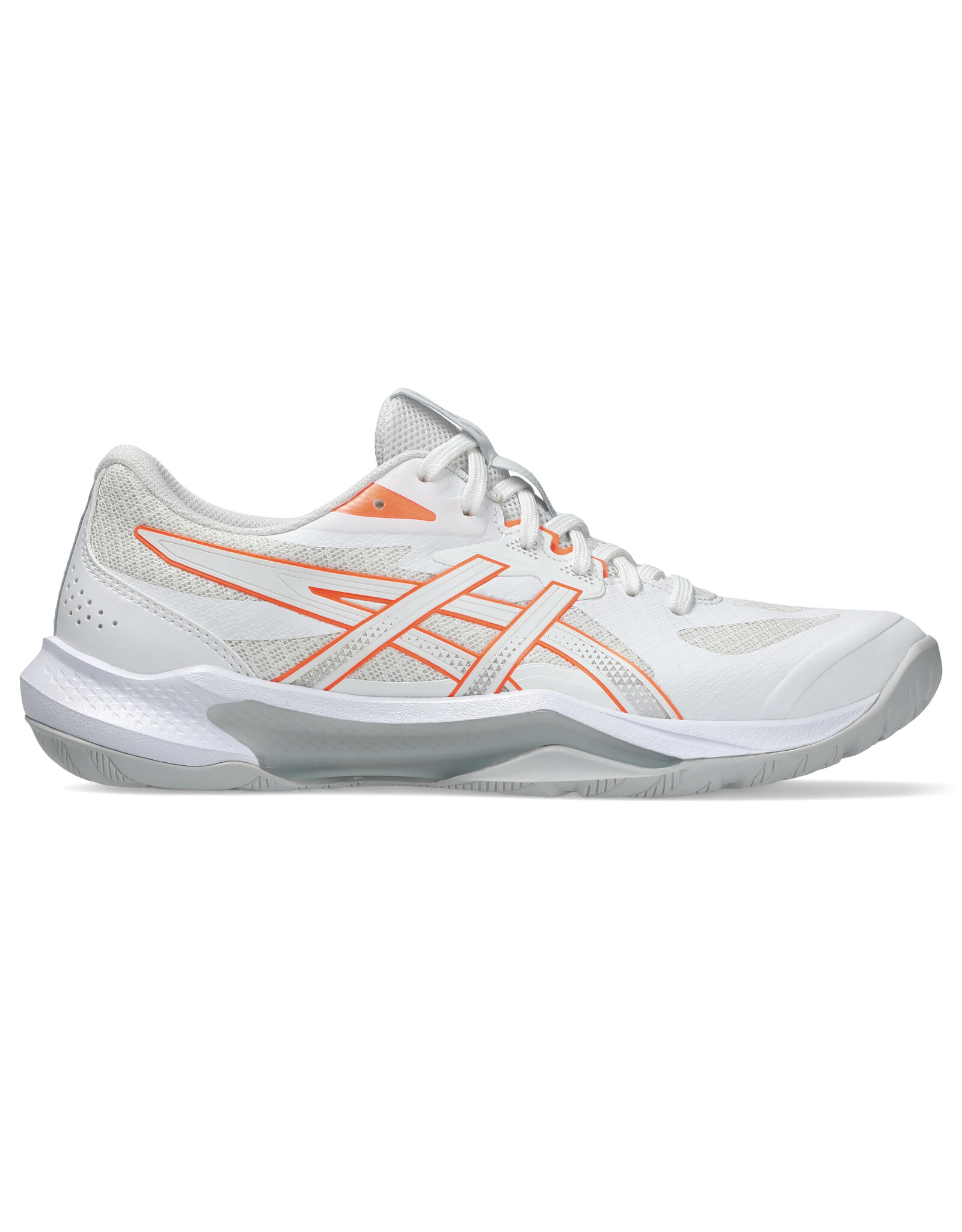 Asics GEL-TACTIC 13-Dames-WHITE/VIVID CORAL