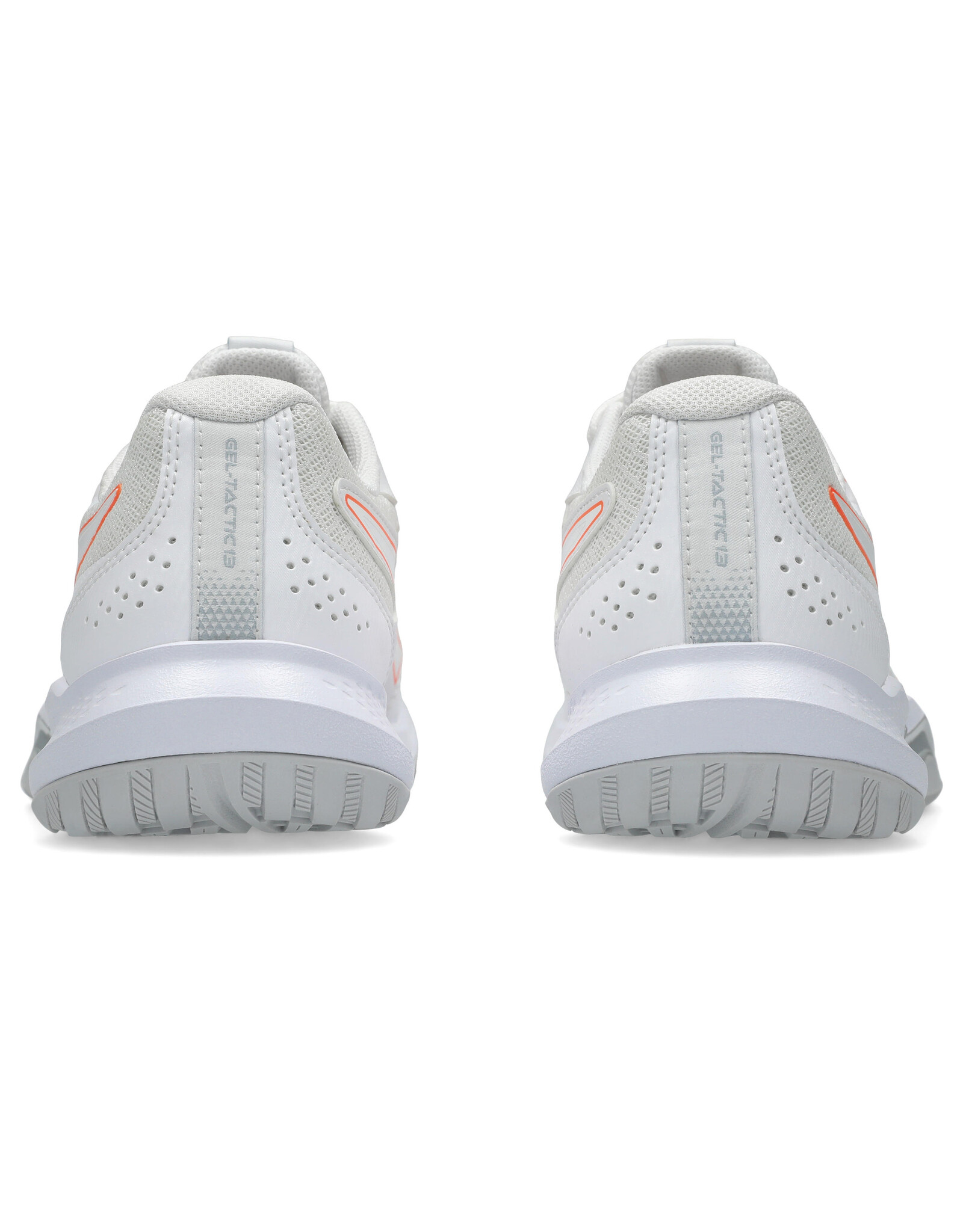 Asics GEL-TACTIC 13-Dames-WHITE/VIVID CORAL