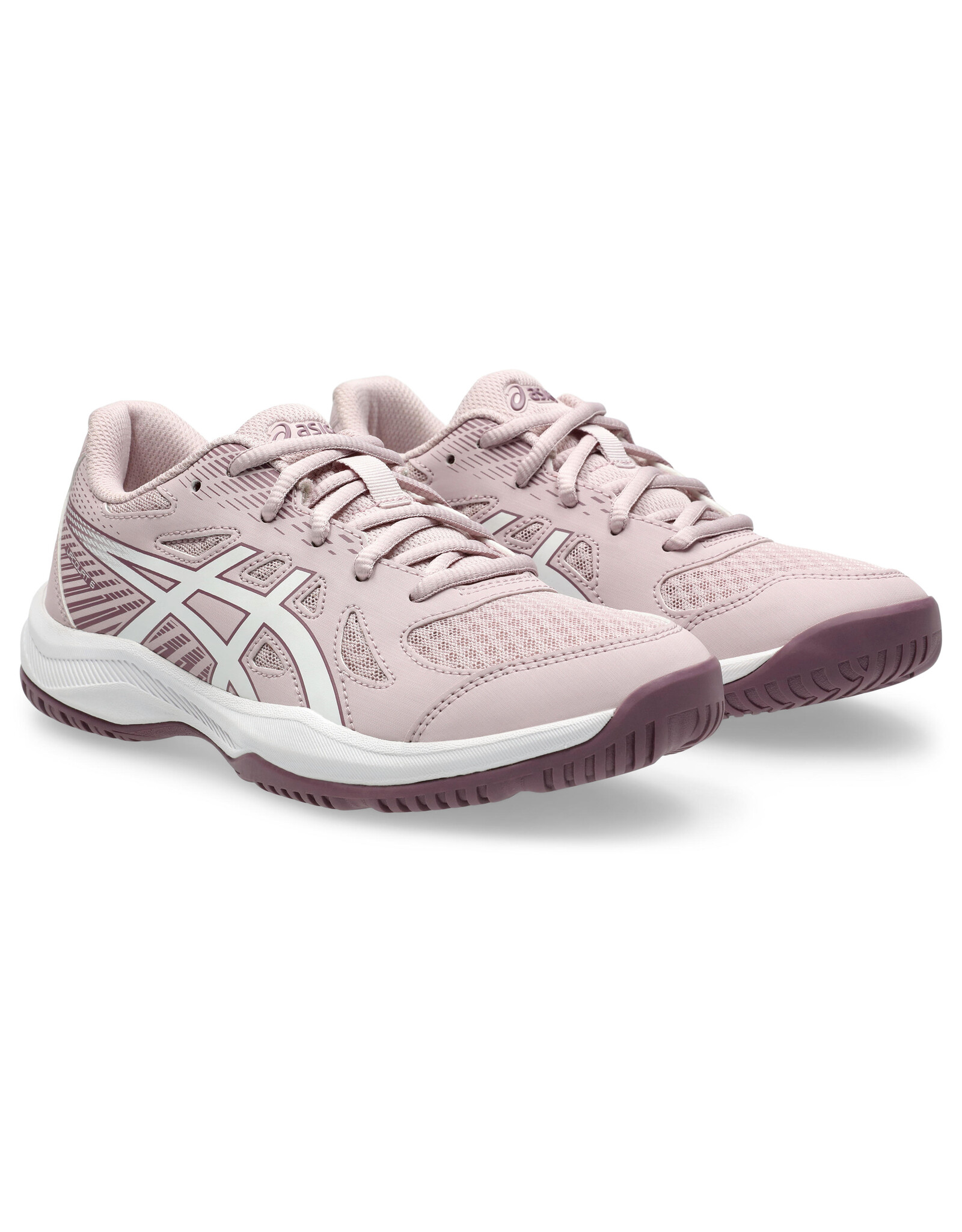 Asics UPCOURT 6 GS-Kinderen-WATERSHED ROSE/WHITE