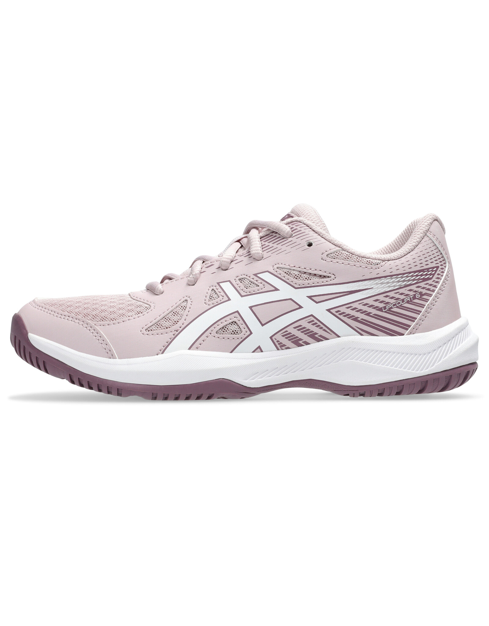 Asics UPCOURT 6 GS-Kinderen-WATERSHED ROSE/WHITE