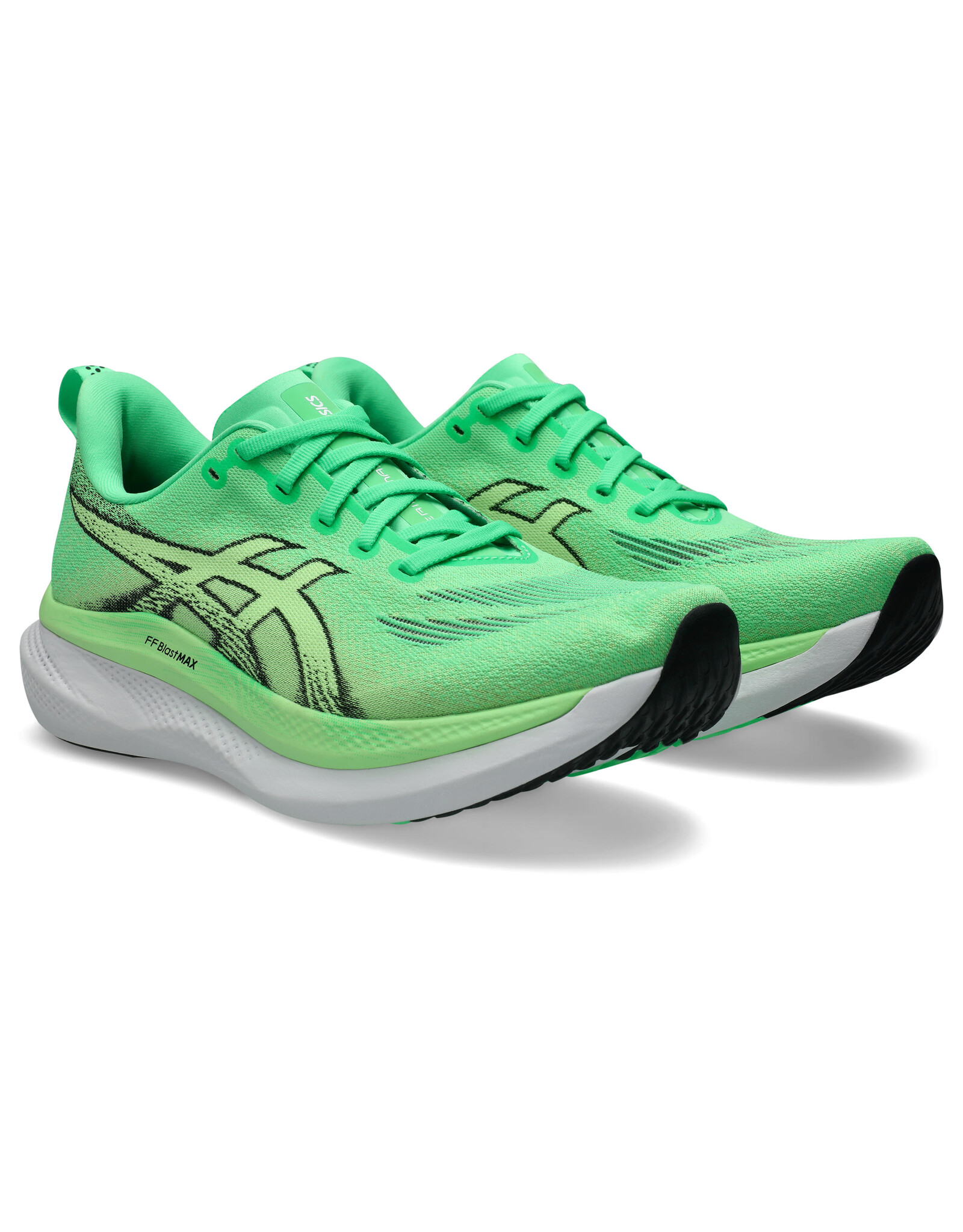 Asics GLIDERIDE MAX 2-Heren-VITAL GREEN/BLACK