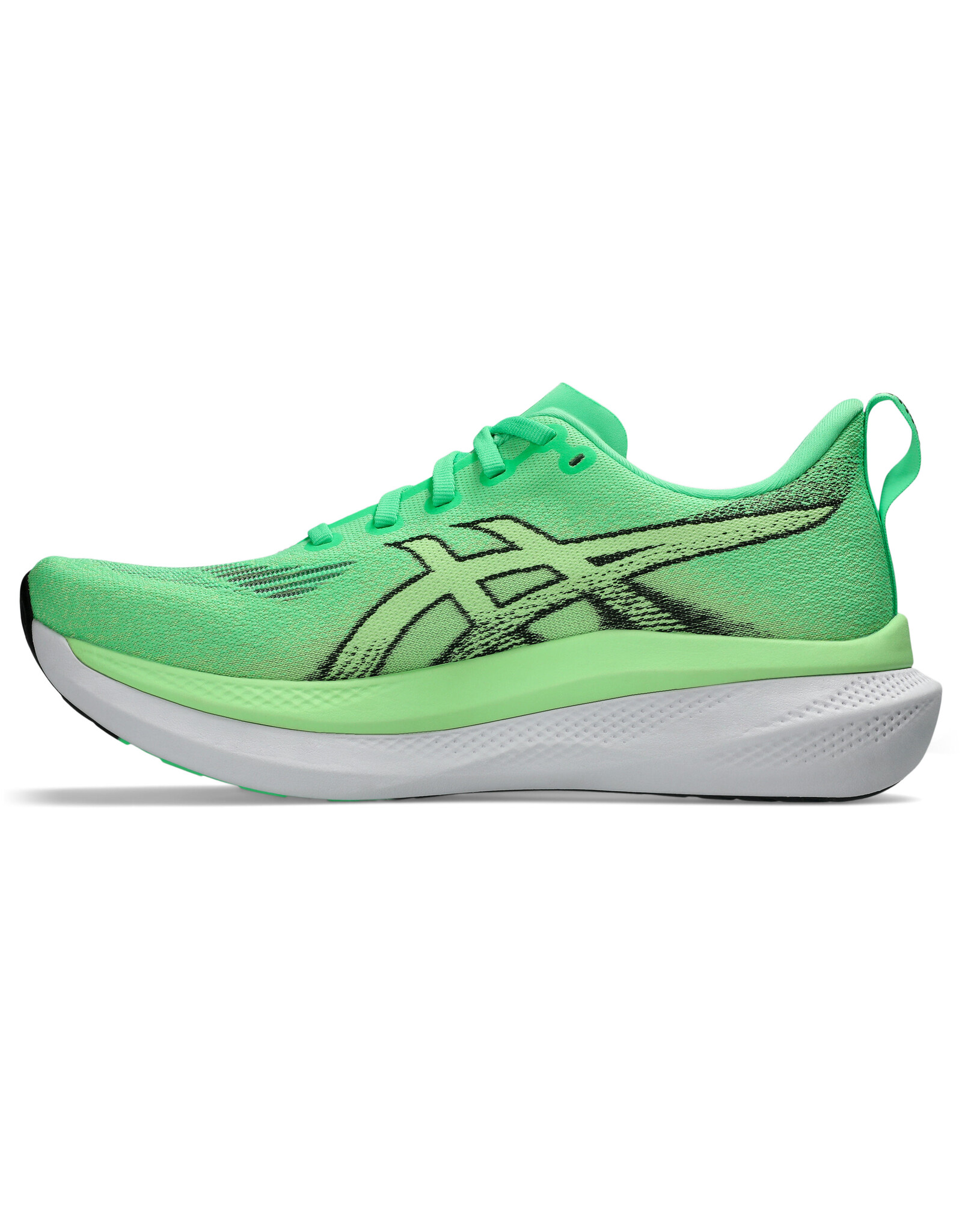 Asics GLIDERIDE MAX 2-Heren-VITAL GREEN/BLACK