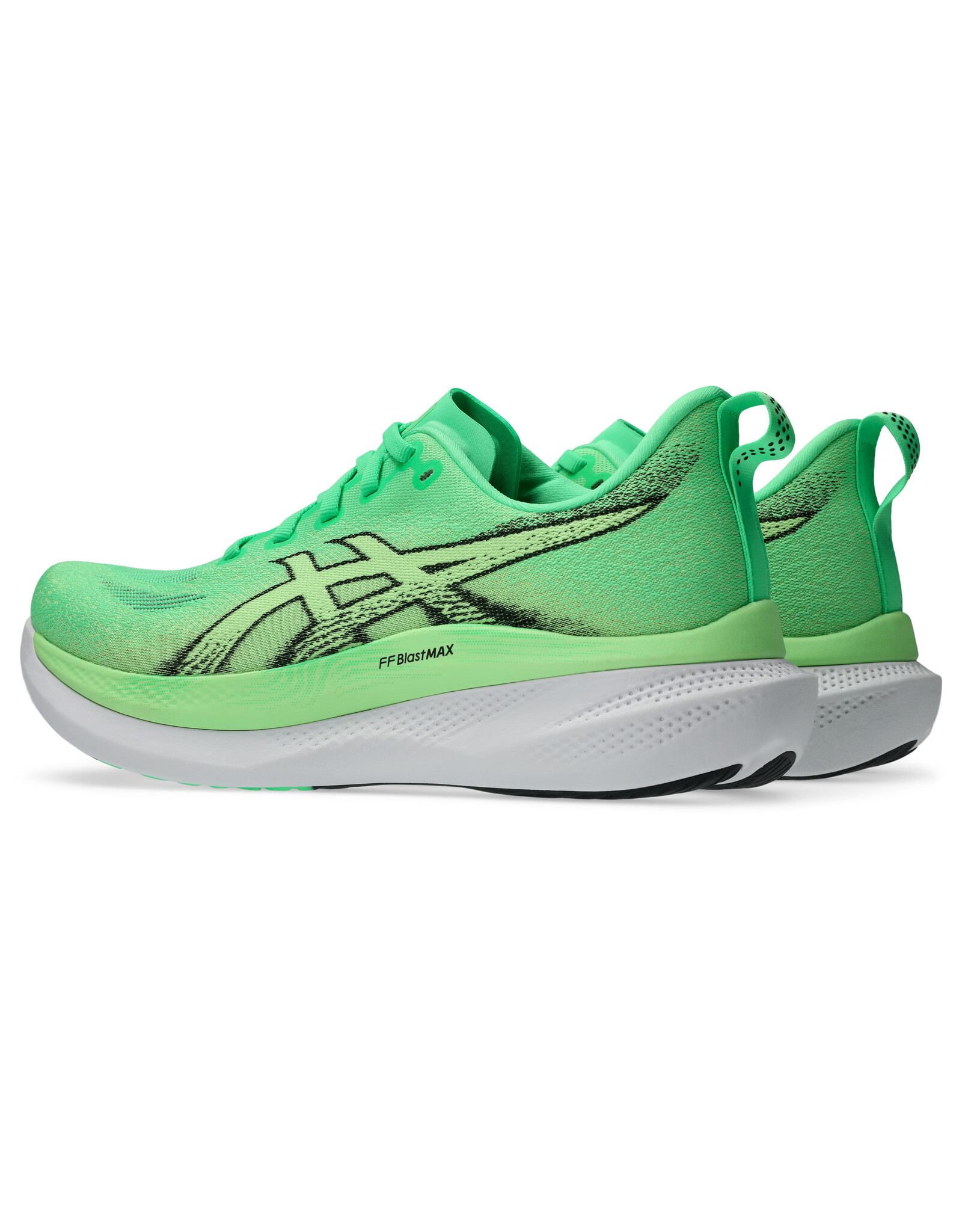 Asics GLIDERIDE MAX 2-Heren-VITAL GREEN/BLACK