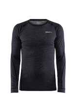 Craft WOOL MERINO LS TEE M-BLACK MELANGE