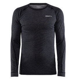Craft WOOL MERINO LS TEE M-BLACK MELANGE