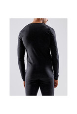 Craft WOOL MERINO LS TEE M-BLACK MELANGE