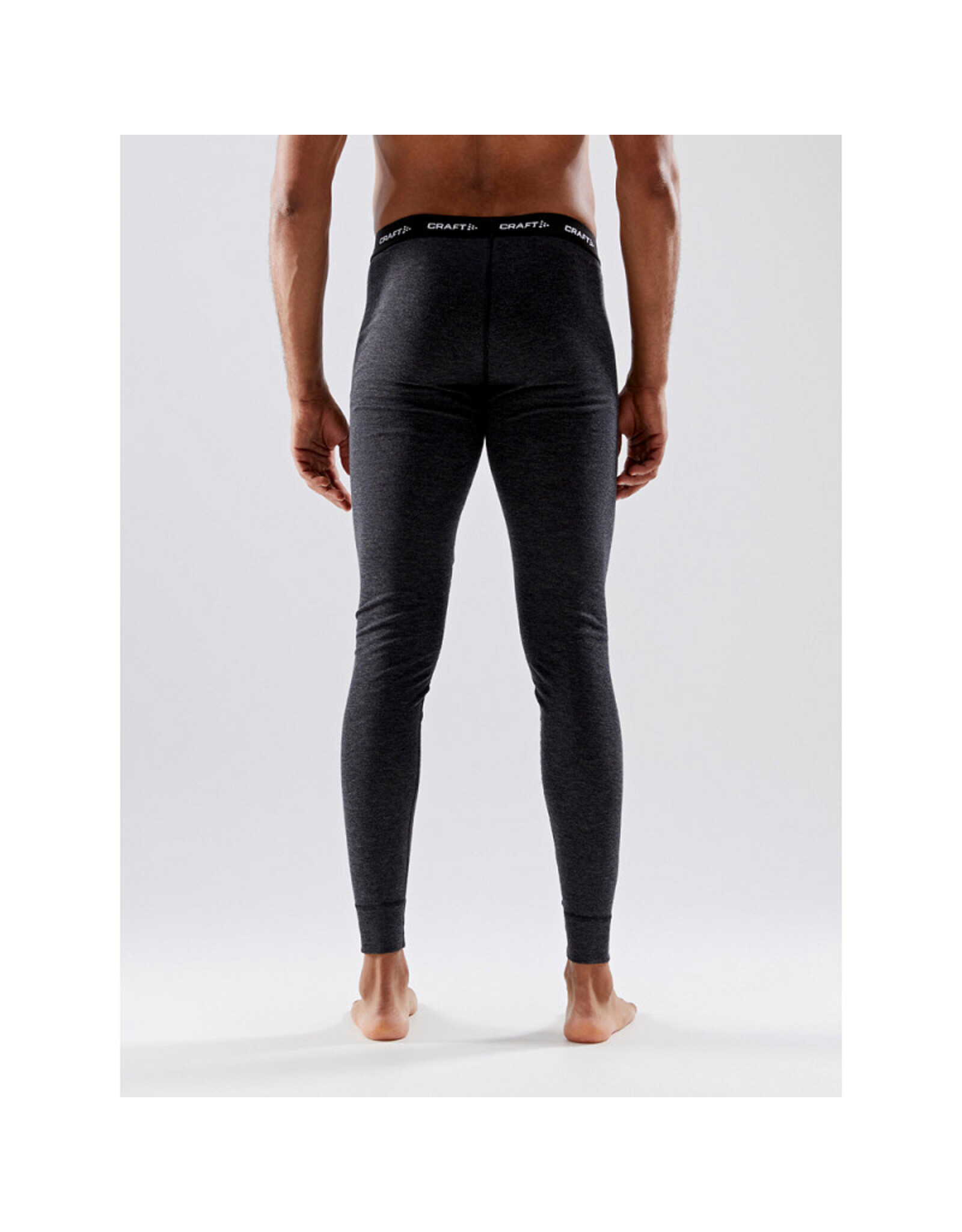 Craft WOOL MERINO PANT M-Heren-BLACK MELANGE