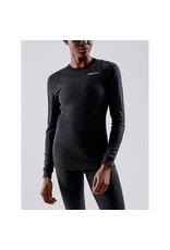 Craft WOOL MERINO LS TEE W-BLACK MELANGE