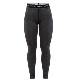 Craft CORE WOOL MERINO PANT W-BLACK MELANGE