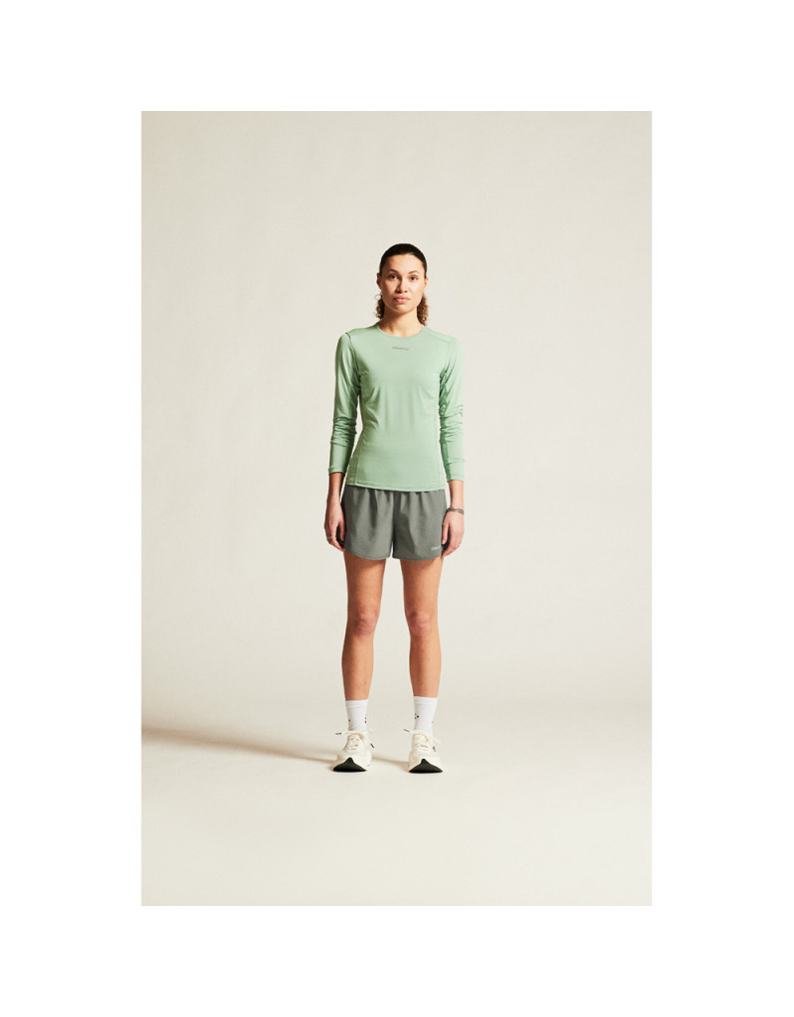 Craft ADV ESSENCE LS TEE 2 W-GLACIAL