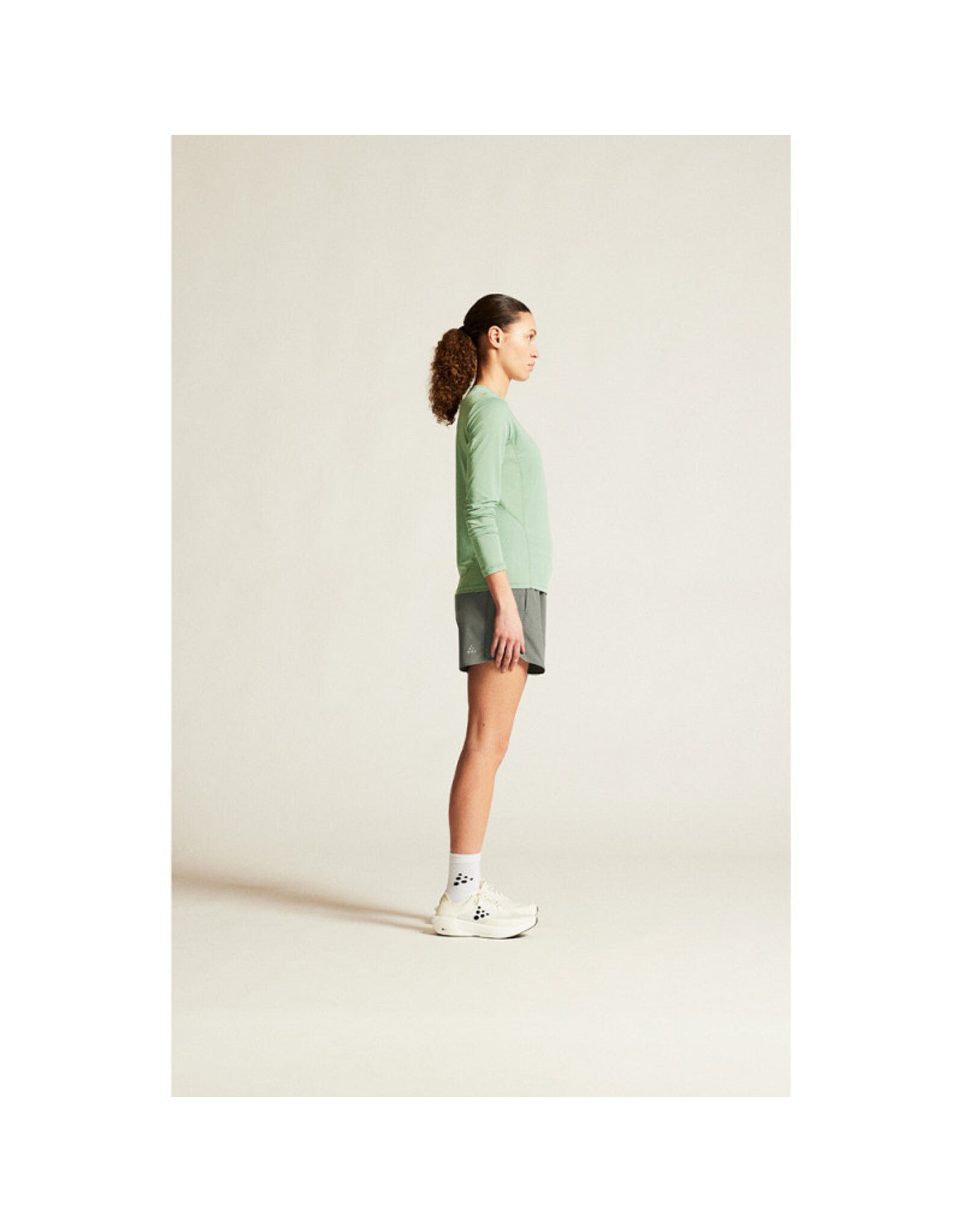 Craft ADV ESSENCE LS TEE 2 W-GLACIAL