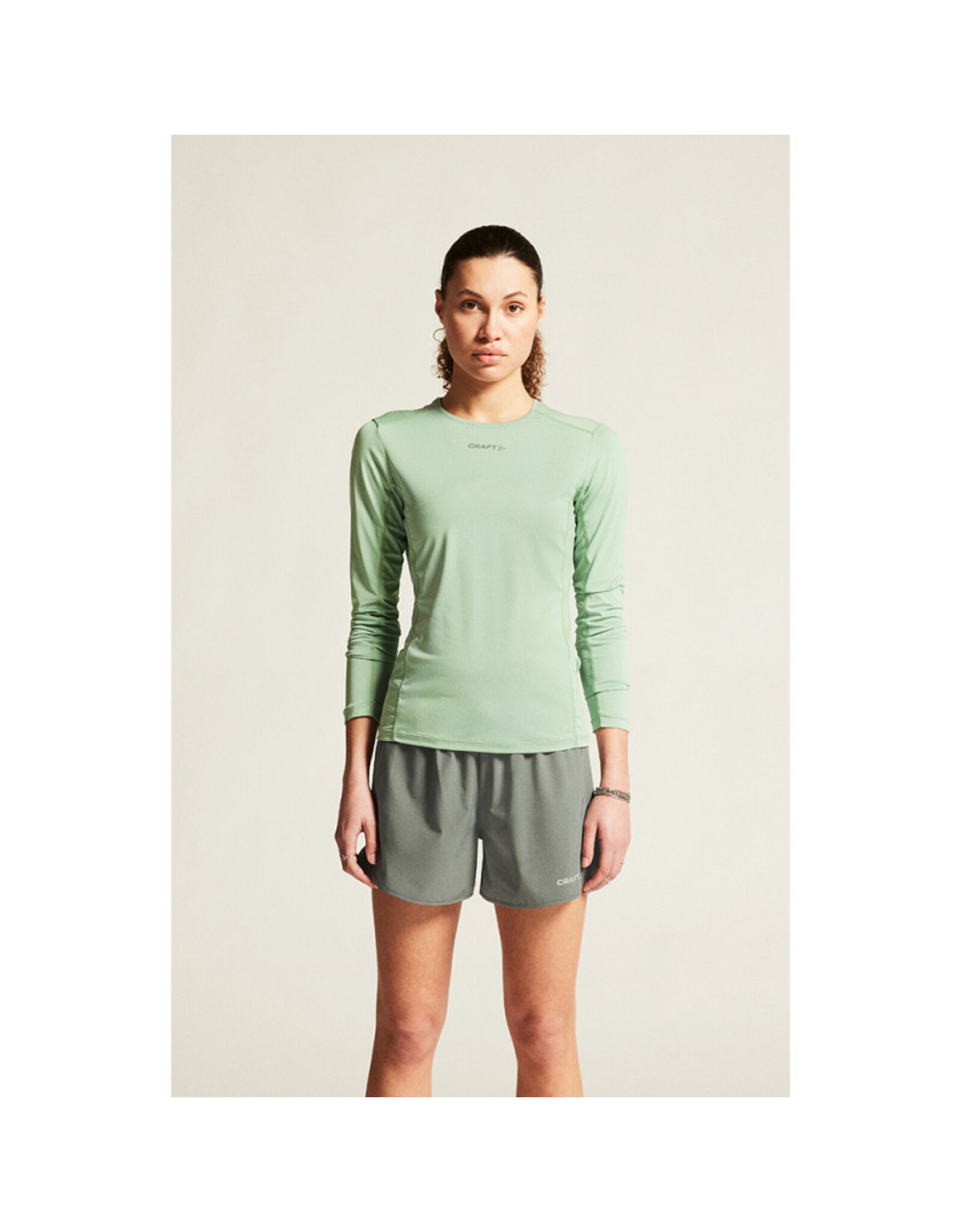 Craft ADV ESSENCE LS TEE 2 W-GLACIAL