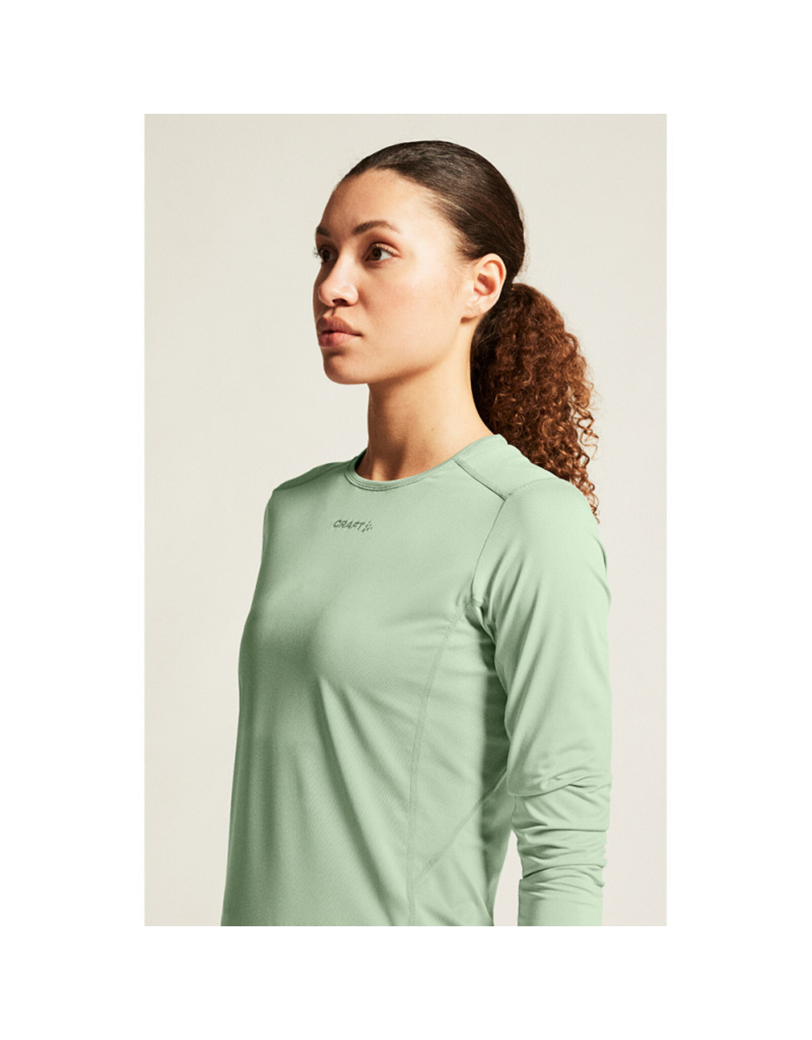 Craft ADV ESSENCE LS TEE 2 W-GLACIAL