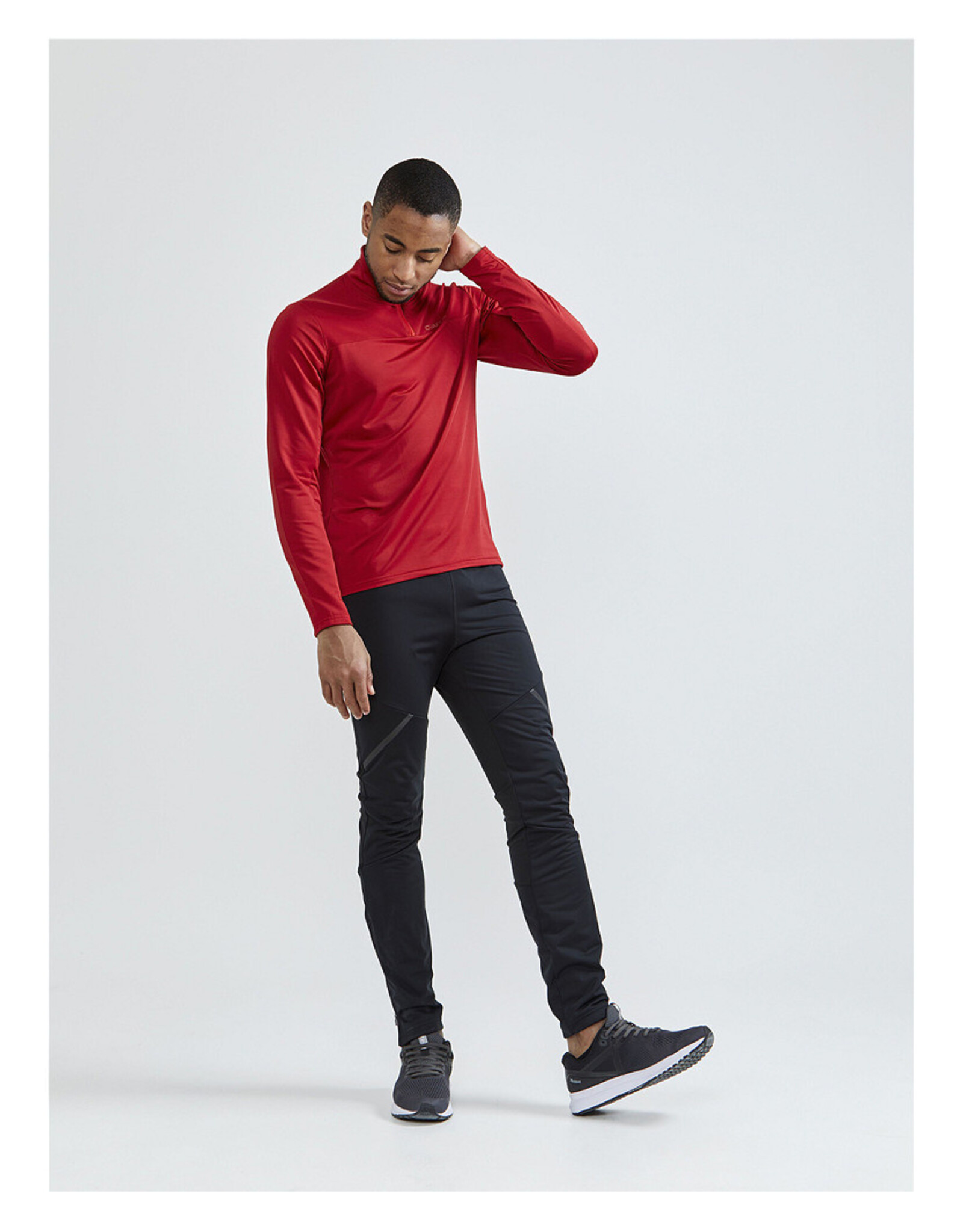 Craft GAIN MIDLAYER M-Heren-BRIGHT RED