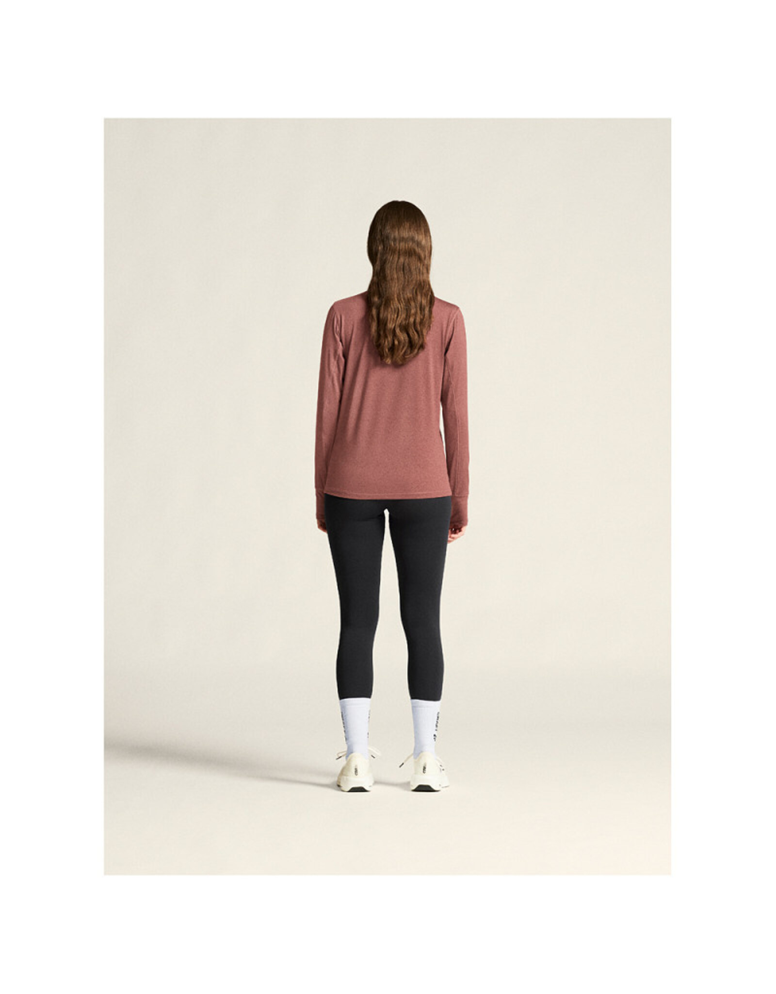 Craft FLOW HZ LS W-ROSE BROWN/MELANGE