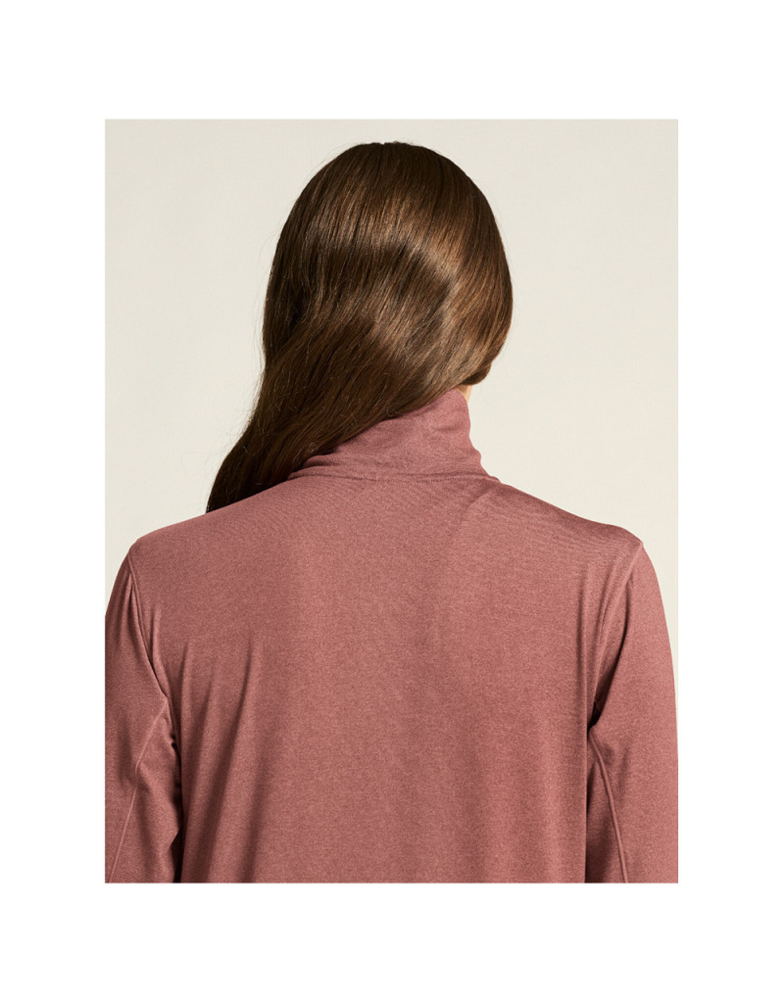 Craft FLOW HZ LS W-ROSE BROWN/MELANGE