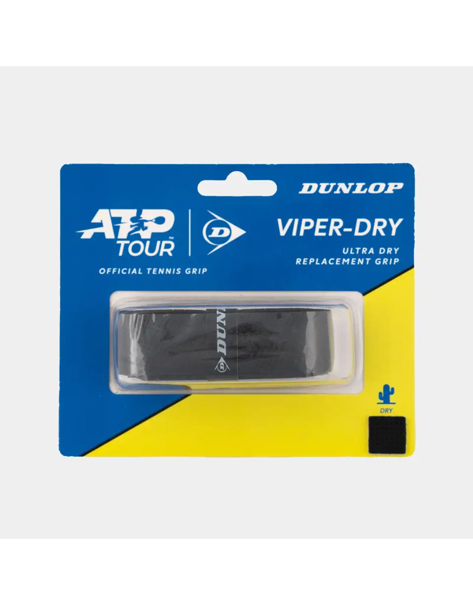Dunlop D TAC ATP VIPER-DRY REP GRIP BLK 1PC BLISTER