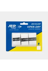 Dunlop D TAC ATP VIPER-DRY OGRIP WHT 3PCS BLISTER