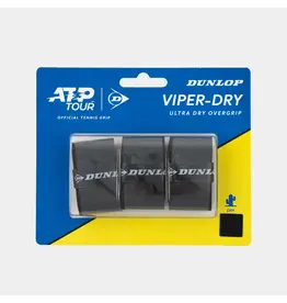 Dunlop D TAC ATP VIPER-DRY OGRIP BLK 3PCS BLISTER
