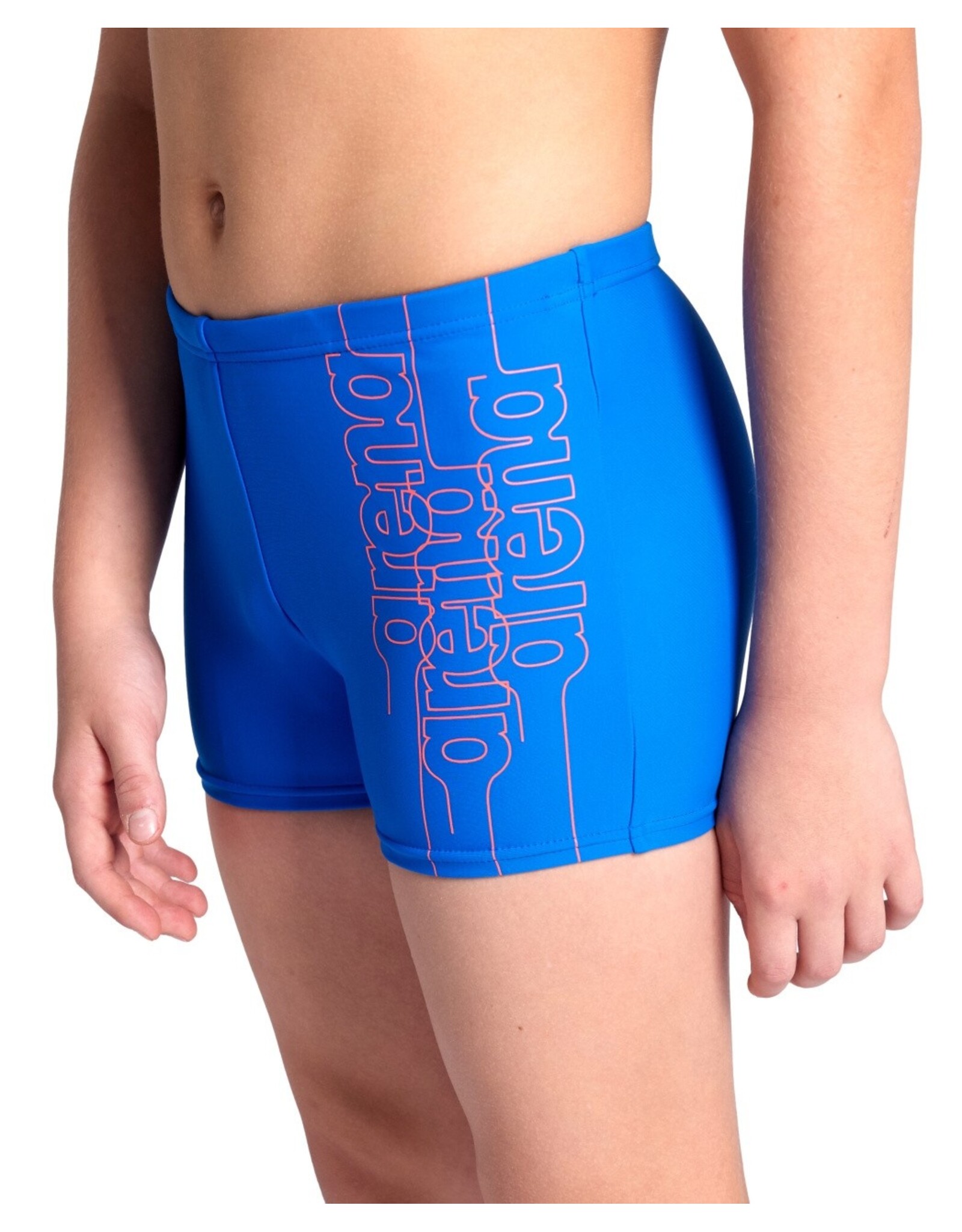 Arena B Swim Short Graphic blue china-calypso-coral