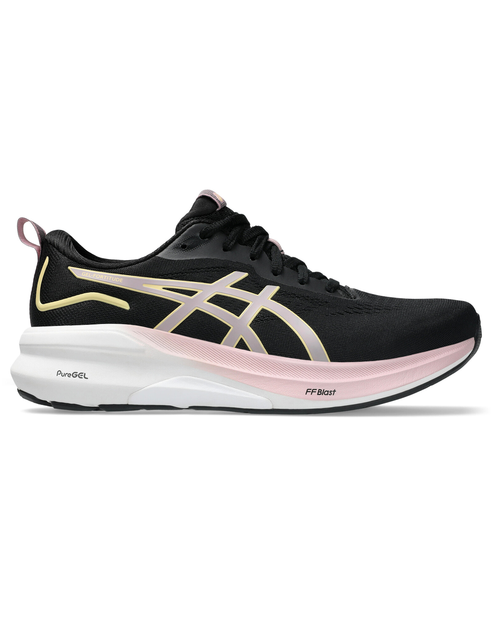 Asics GEL-FORTITUDE-Dames-BLACK/LIGHT ORANGE
