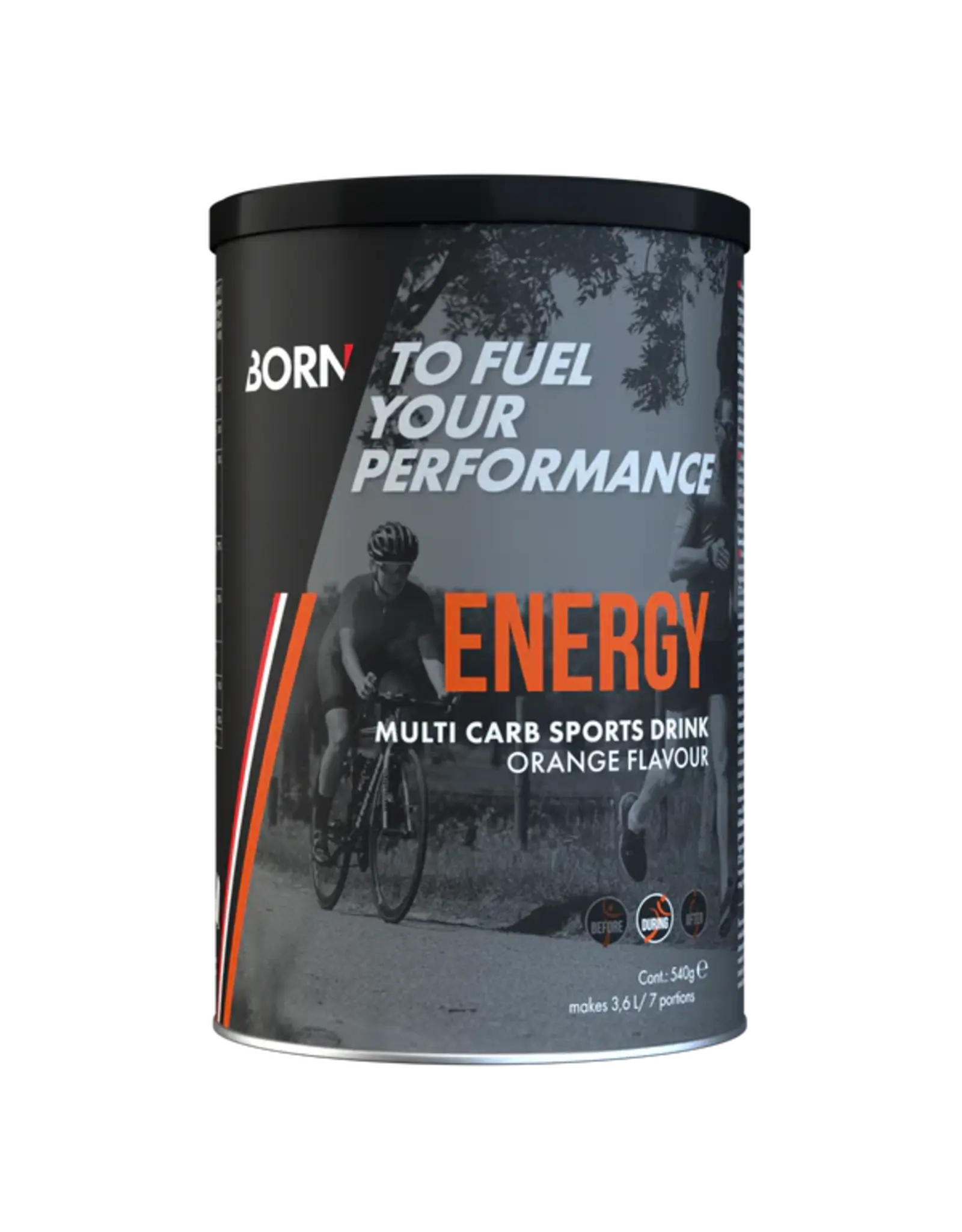 Born | Sports drink | Energy multi carbo can | 540 gram