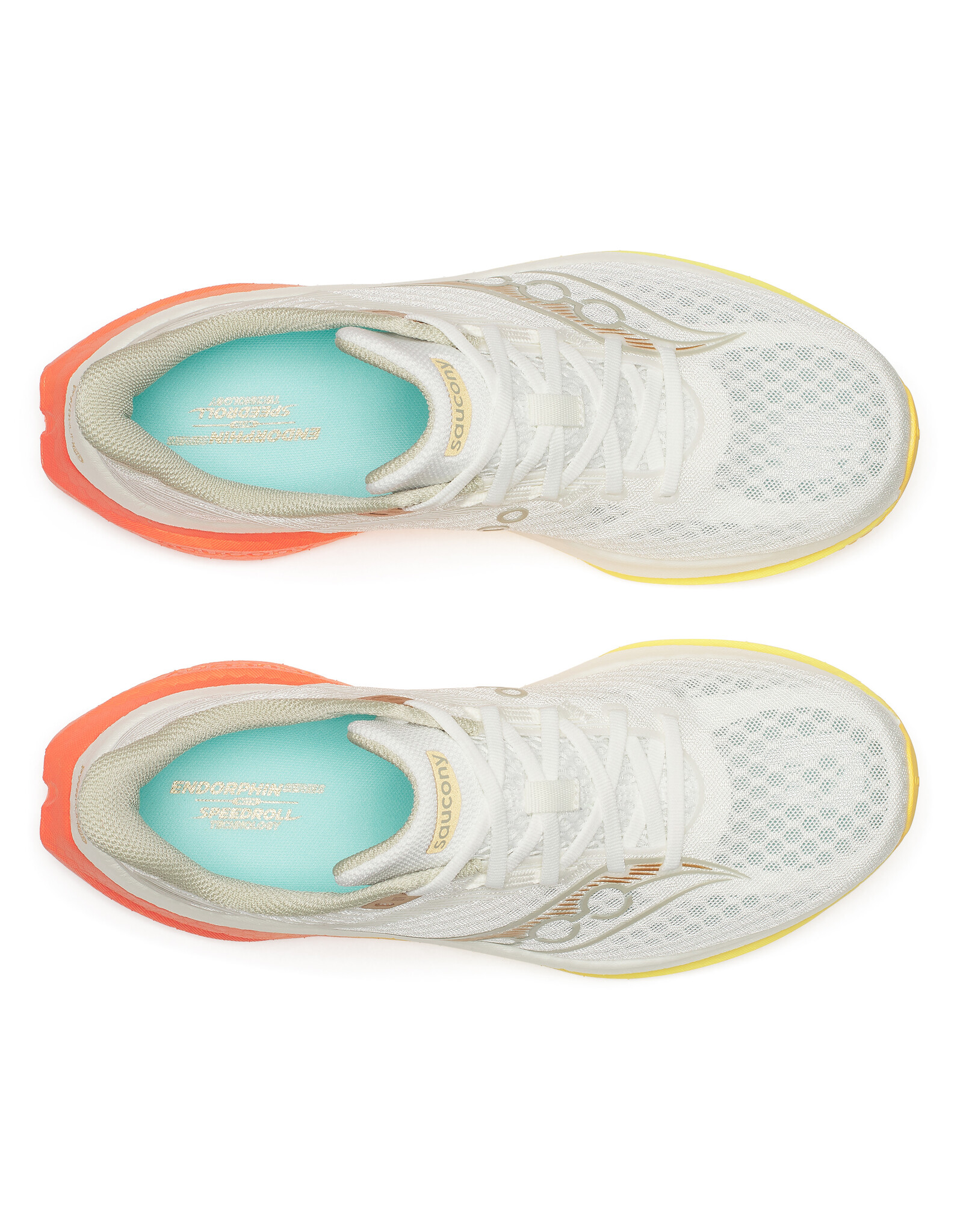 Saucony ENDORPHIN SPEED 5-Heren-IVORY/FIRE