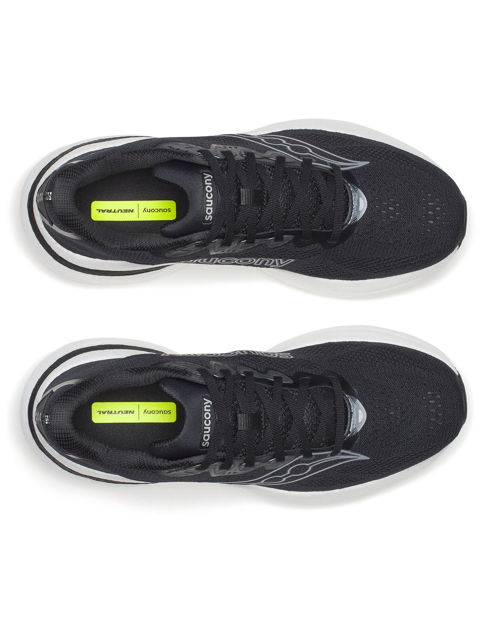 Saucony RIDE 19-Heren-BLACK/SILVER