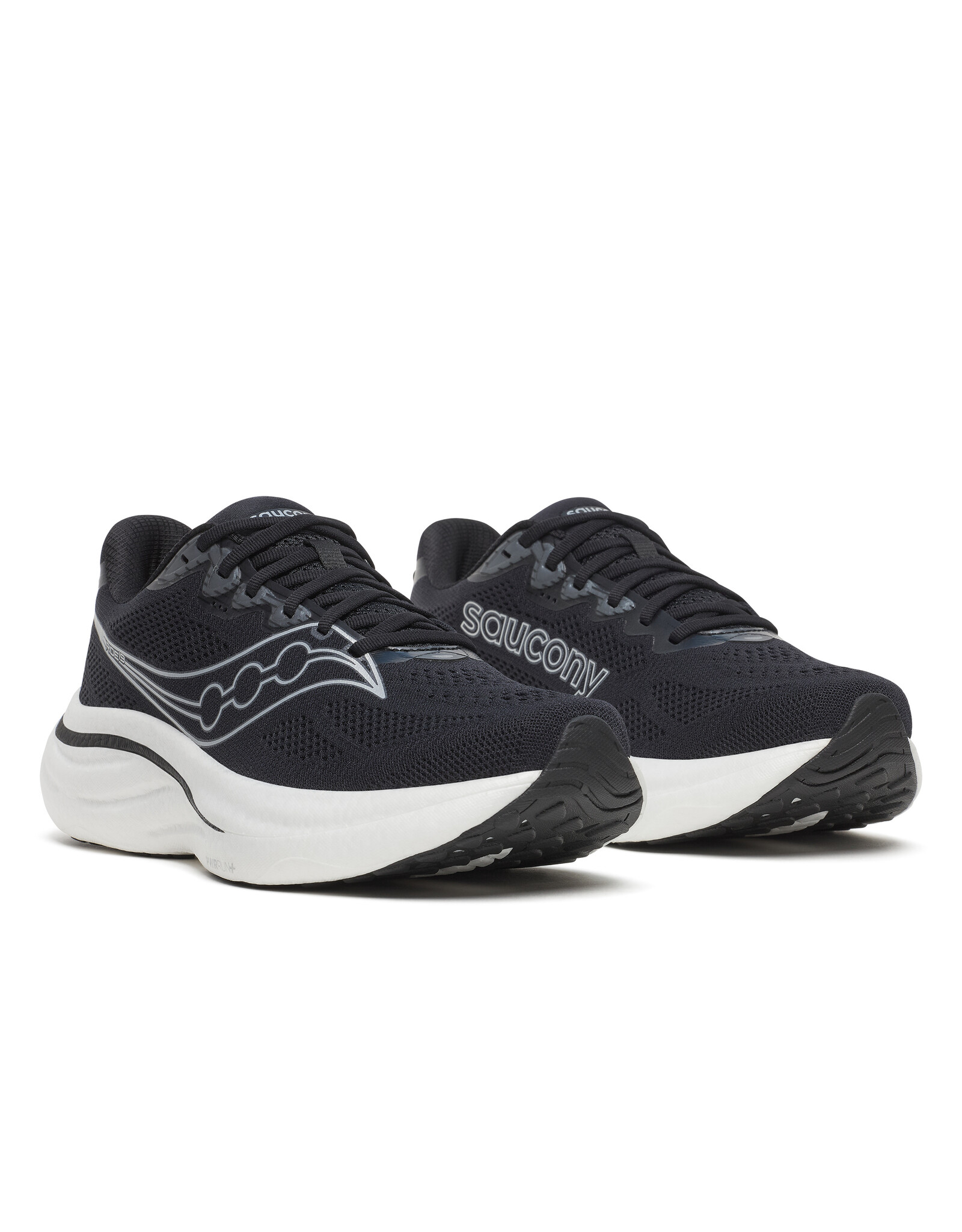 Saucony RIDE 19-Heren-BLACK/SILVER