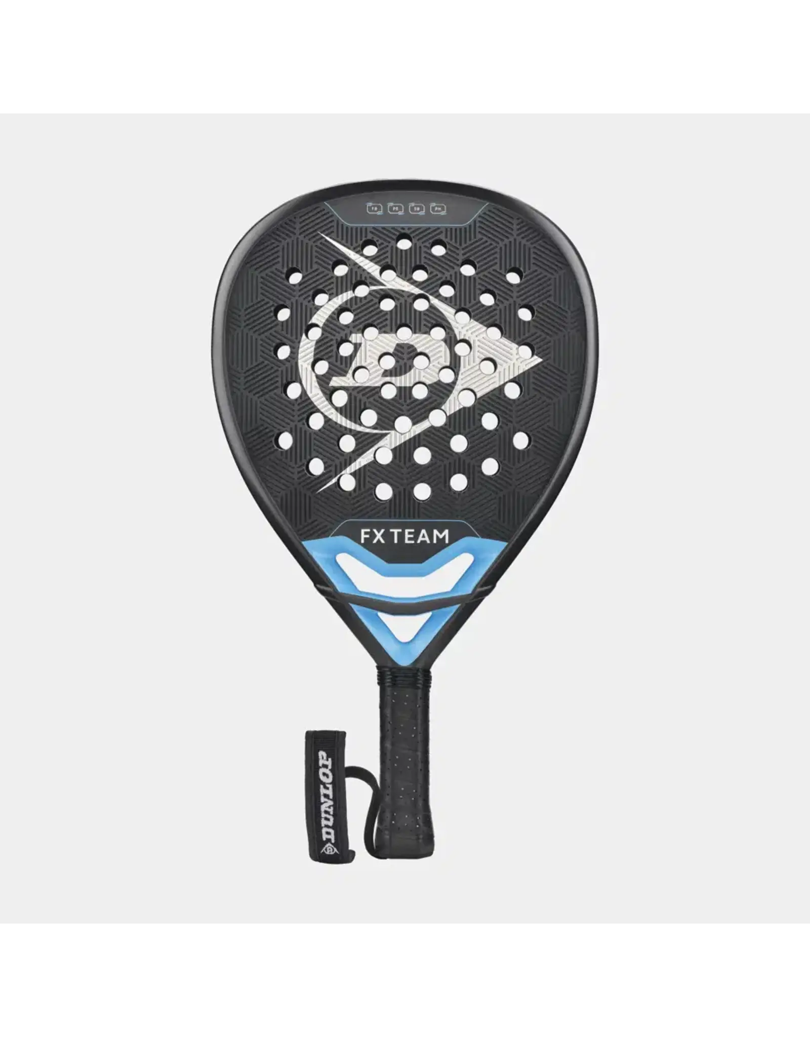Dunlop FX TEAM-GUN METAL/CYAN/METALLIC SILVER