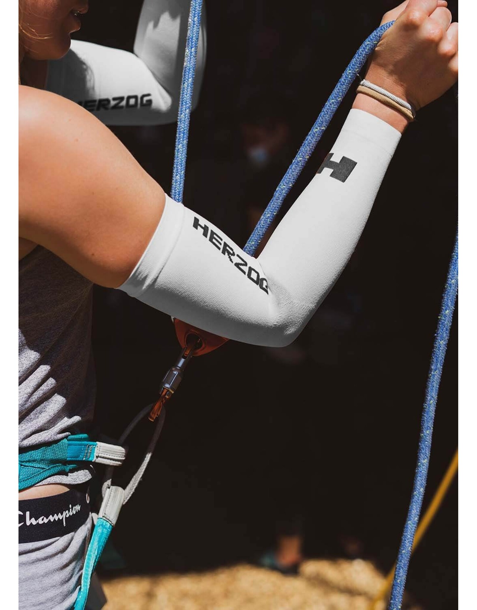 Herzog Herzog comp. armsleeves PRO white