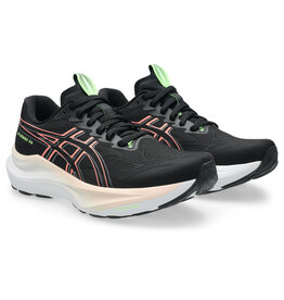 Asics GT-2000 14-Dames-BLACK/SUN CORAL