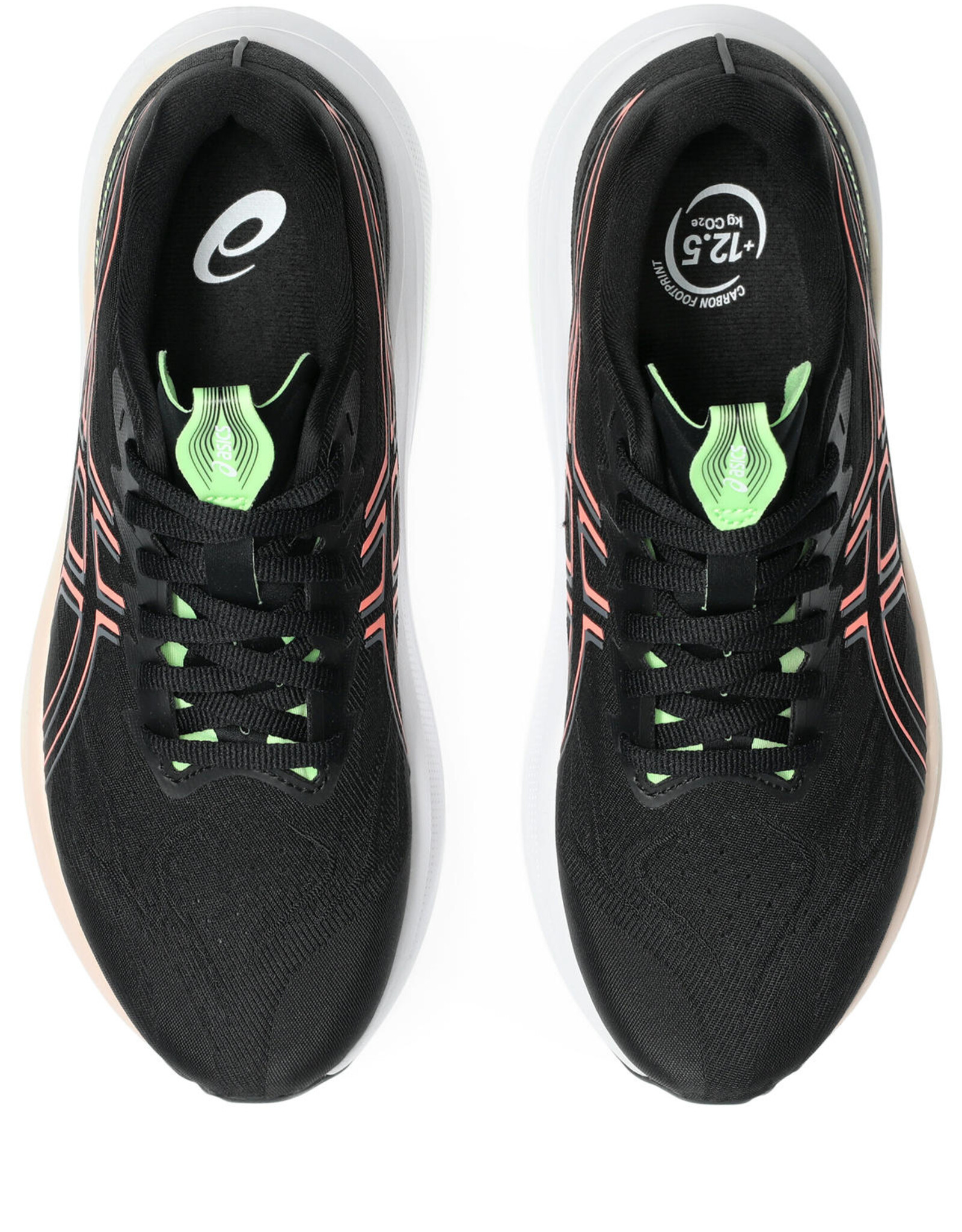 Asics GT-2000 14-Dames-BLACK/SUN CORAL