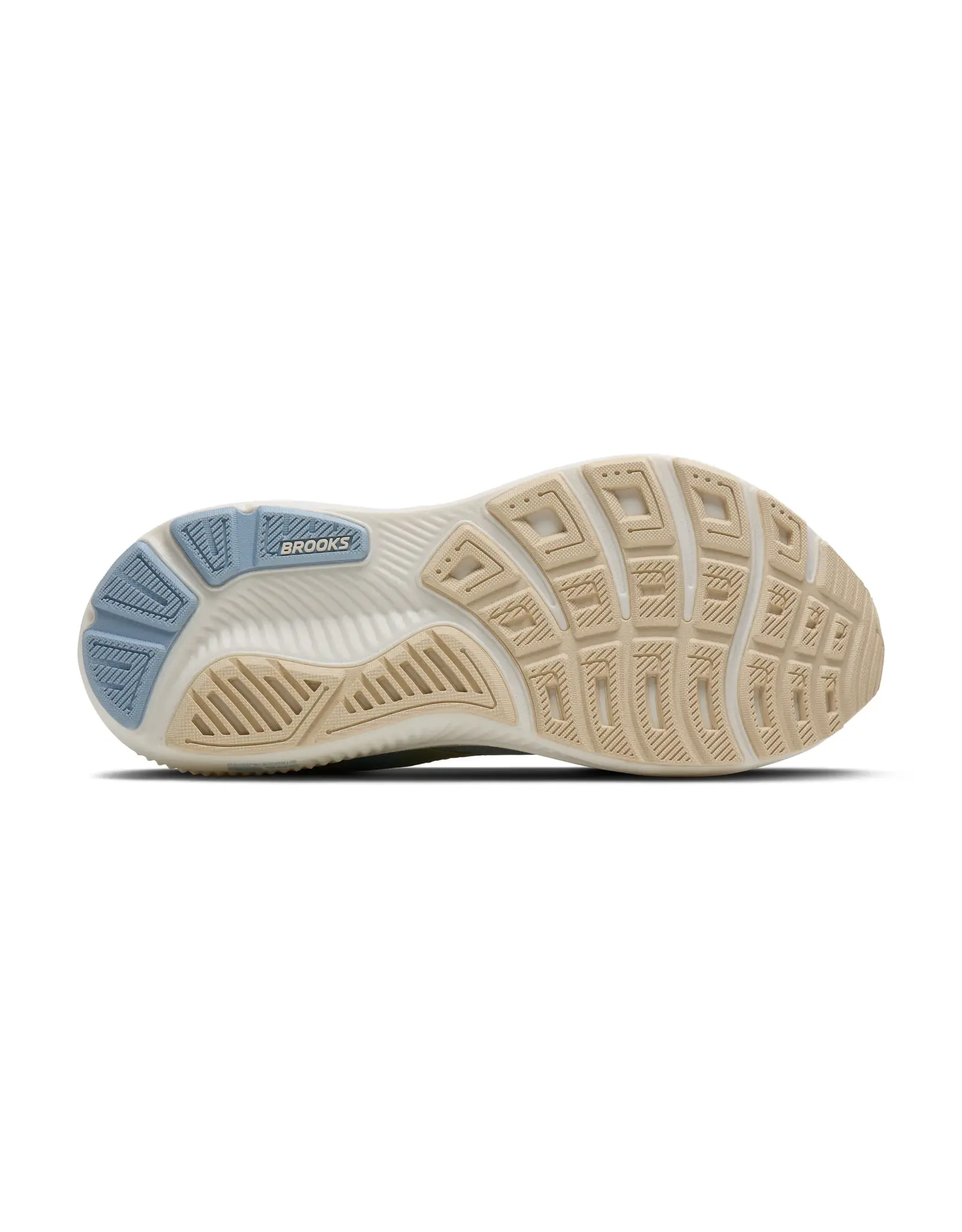 Brooks Ghost 17-Dames-Skyway/Coconut/Sand