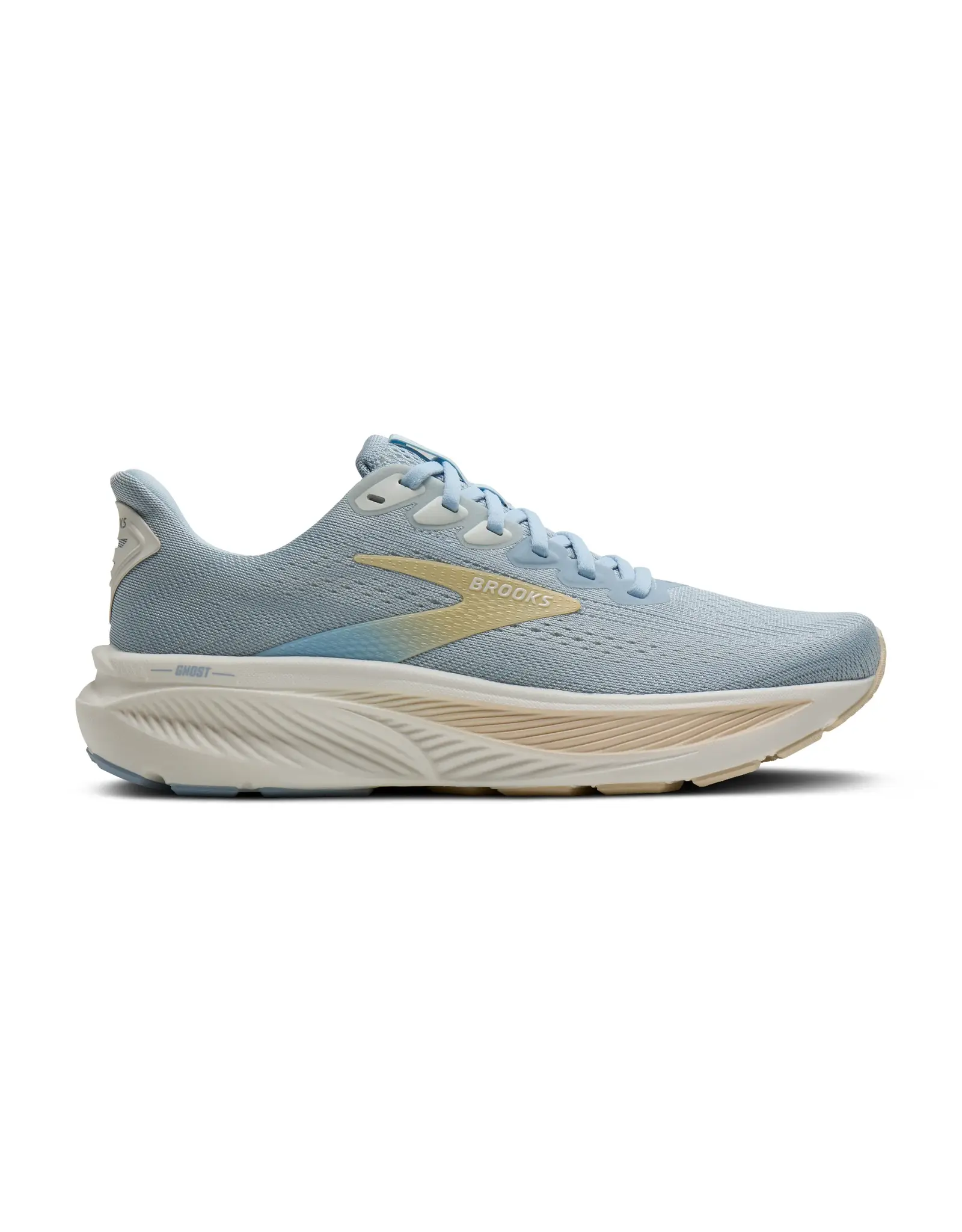 Brooks Ghost 17-Dames-Skyway/Coconut/Sand