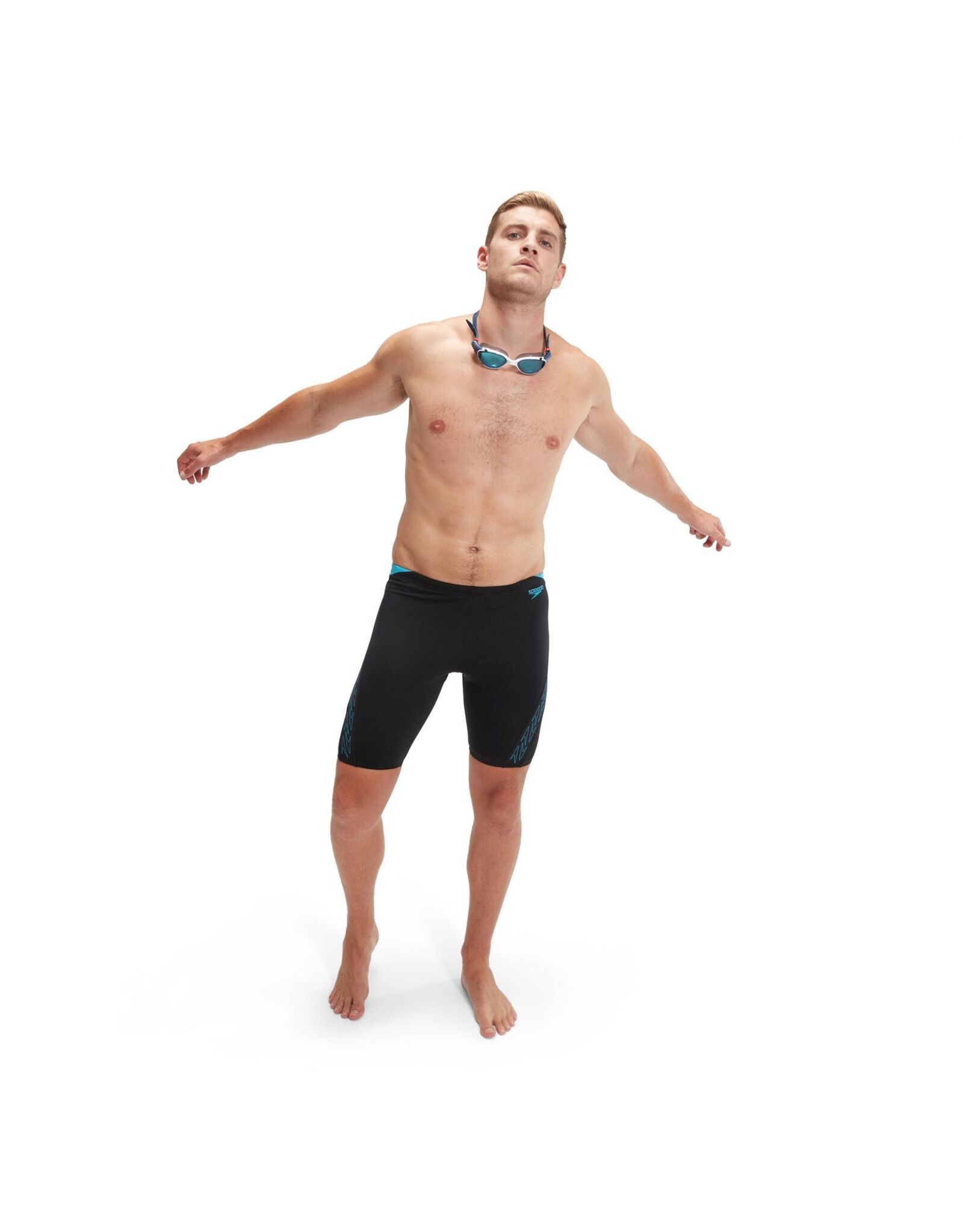 Speedo ECO+ HYPERBOOM SPLICE JAM BLA/BLU