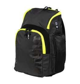Arena Spiky III Backpack 35-darksmoke-neonyellow
