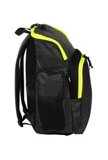Arena Spiky III Backpack 35-darksmoke-neonyellow