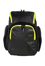 Arena Spiky III Backpack 35-darksmoke-neonyellow