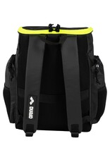 Arena Spiky III Backpack 35-darksmoke-neonyellow