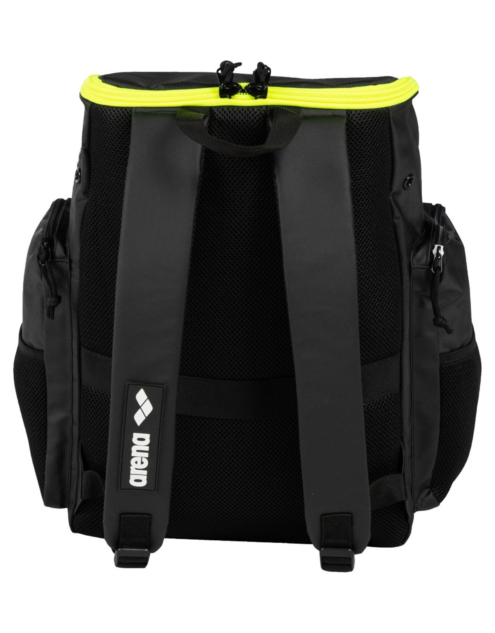 Arena Spiky III Backpack 35-darksmoke-neonyellow