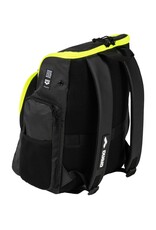 Arena Spiky III Backpack 35-darksmoke-neonyellow