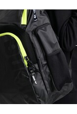Arena Spiky III Backpack 35-darksmoke-neonyellow