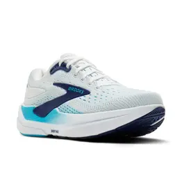 Brooks Ghost Max 3-Heren-Bright White/Beacon Blue/Teal