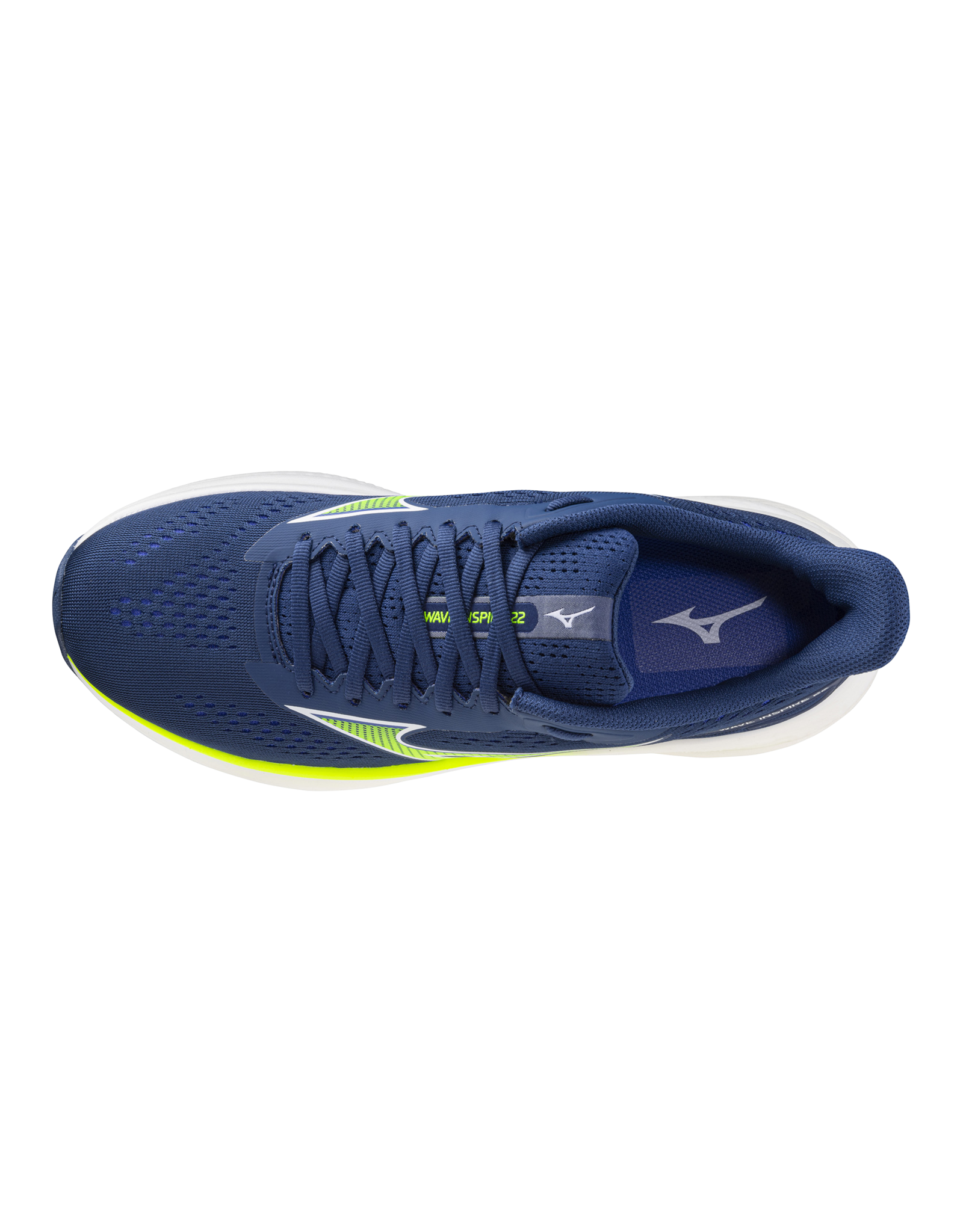 Mizuno SHOE WAVE INSPIRE 22-Heren-EstateBlue/LightYellow